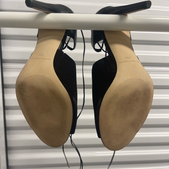 Marc Fisher | Open Toe | Lace Up Heels - Picture 5 of 6